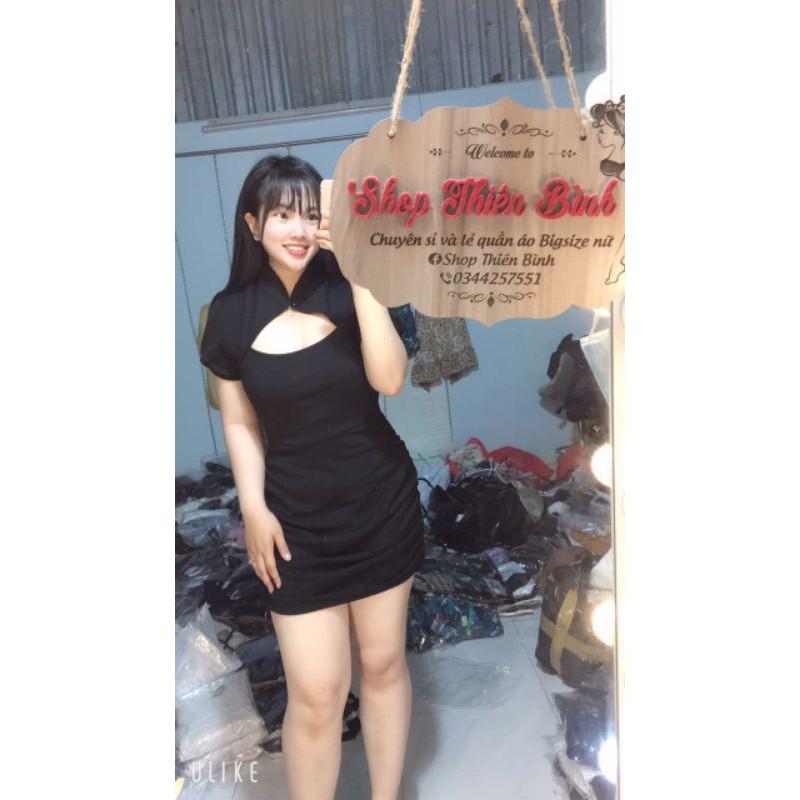 Đầm nhún eo