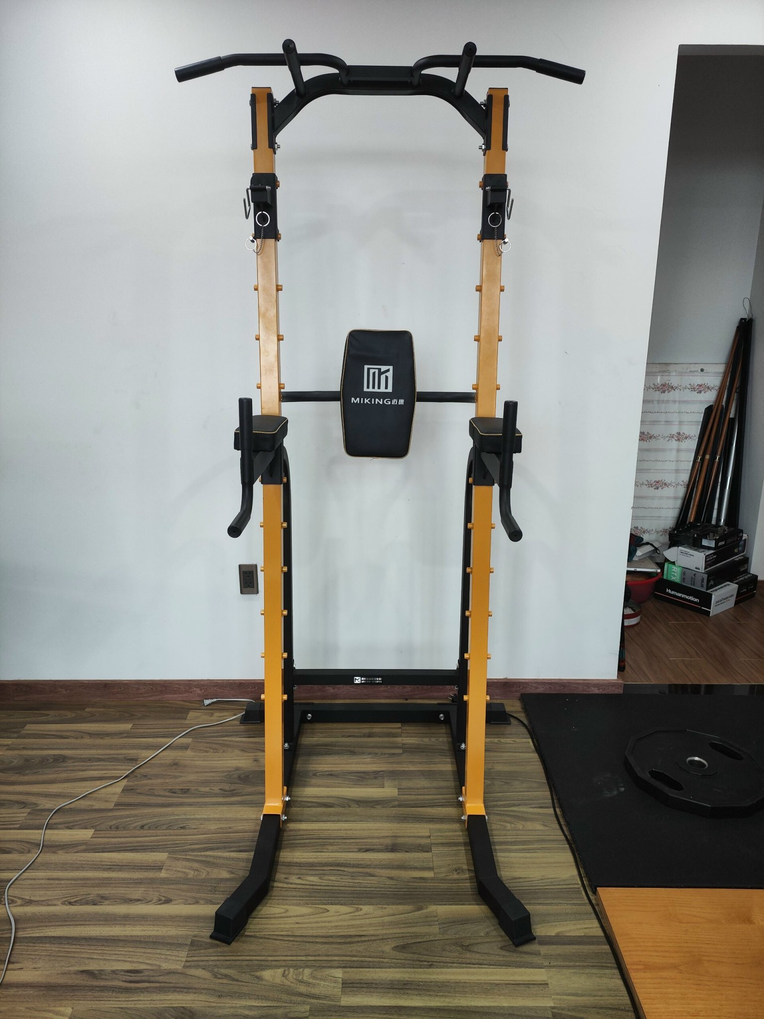 Xà đơn, xà kép đa năng MK680, xà kép điều chỉnh, chịu tải trọng 180kg an toàn cho trẻ em, người lớn