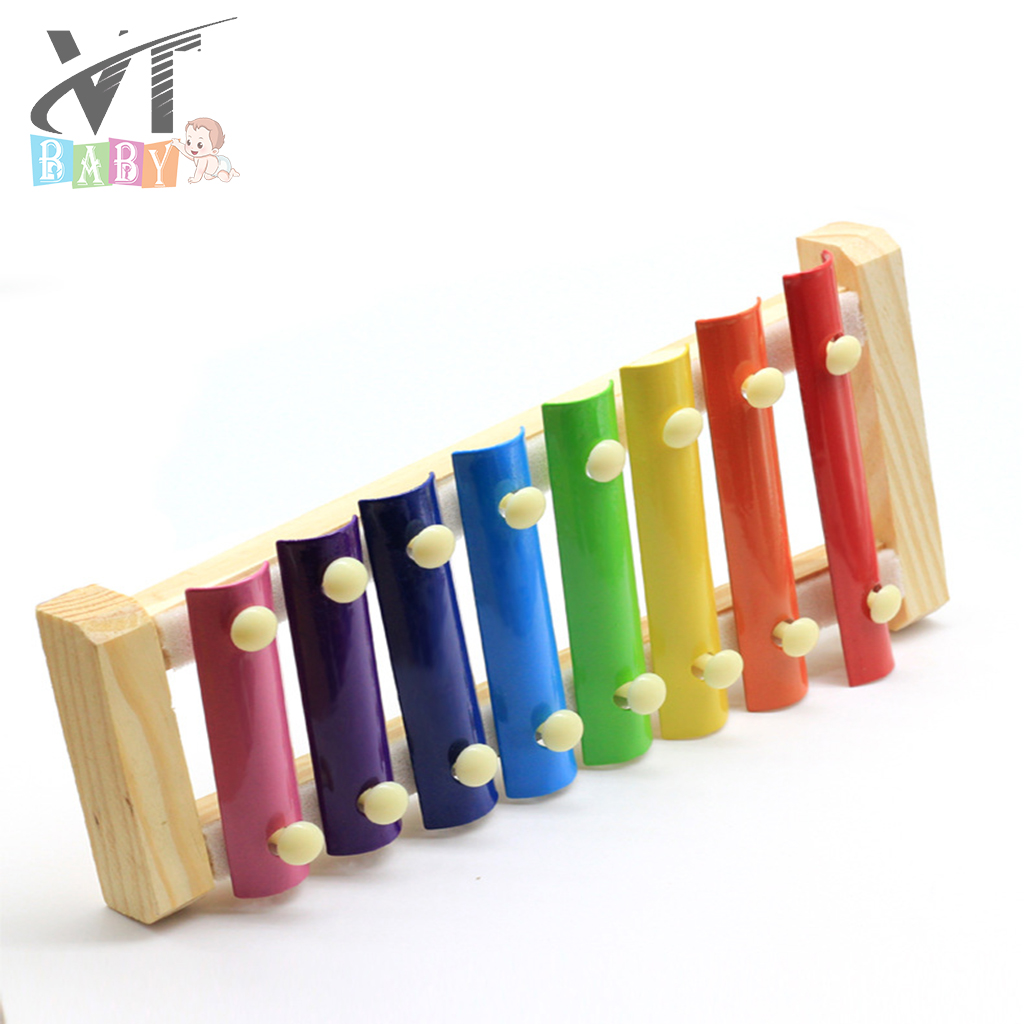 Đàn Gỗ Cao Cấp Xylophone  8 Âm Cho Bé