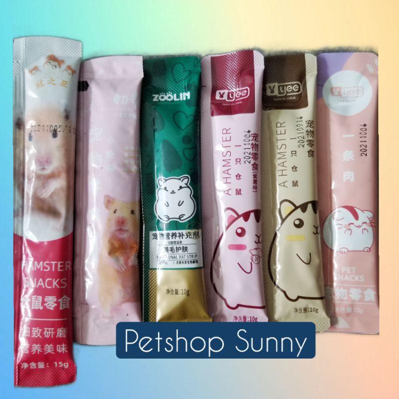 Gel dinh dưỡng, sốt thưởng cho hamster sóc nhím