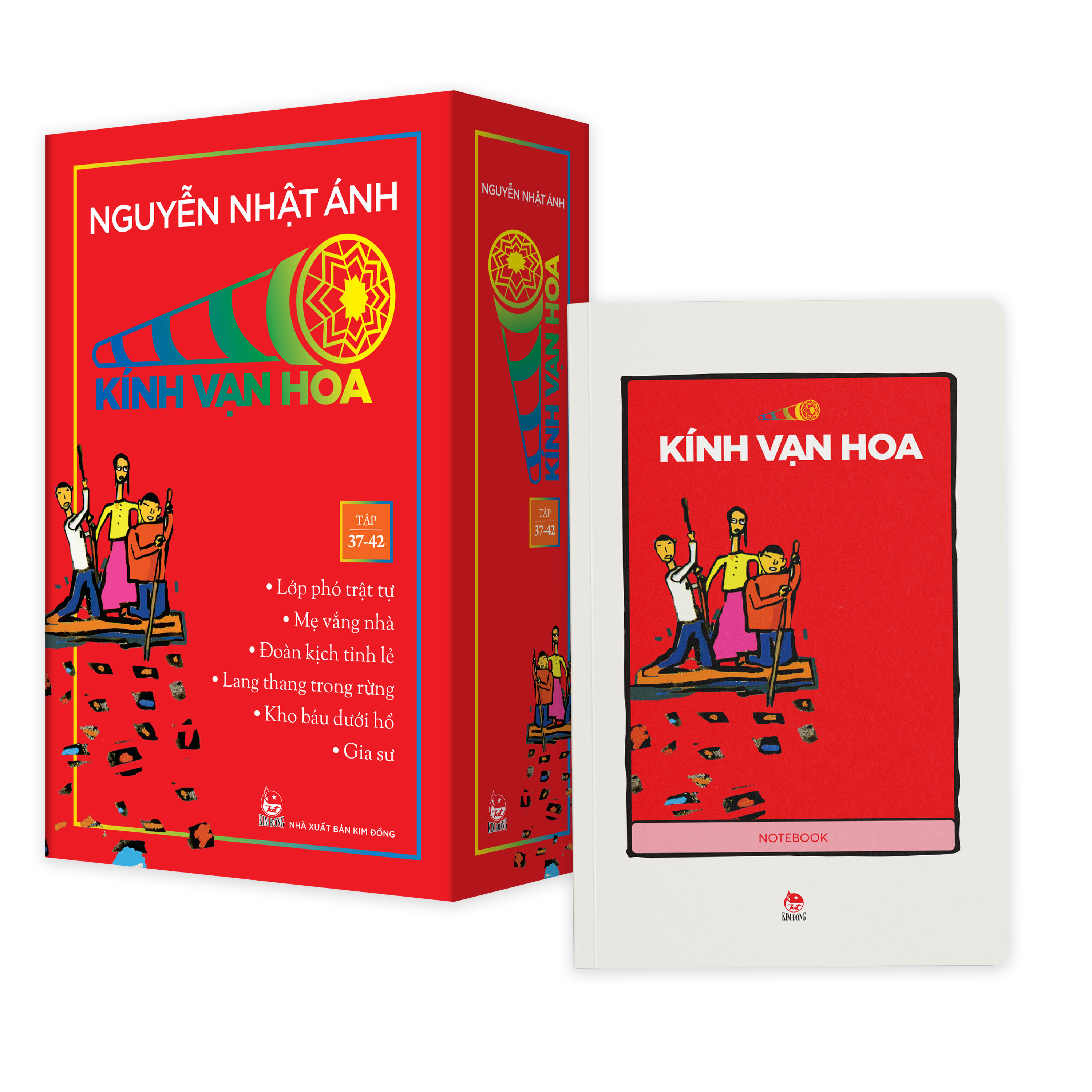 Combo 09 Boxset Kính Vạn Hoa Bộ Kỉ Niệm 30 Năm - Tặng Kèm 1 Sổ Tay Trong Mỗi Boxset + 1 Túi canvas cho đơn hàng mua sớm nhất