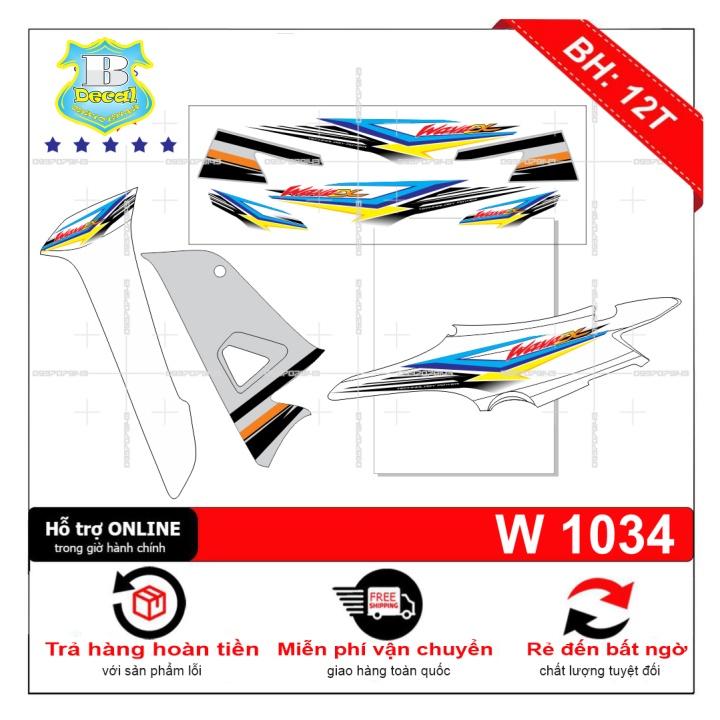 Tem rời dành cho wave a 2016 trắng