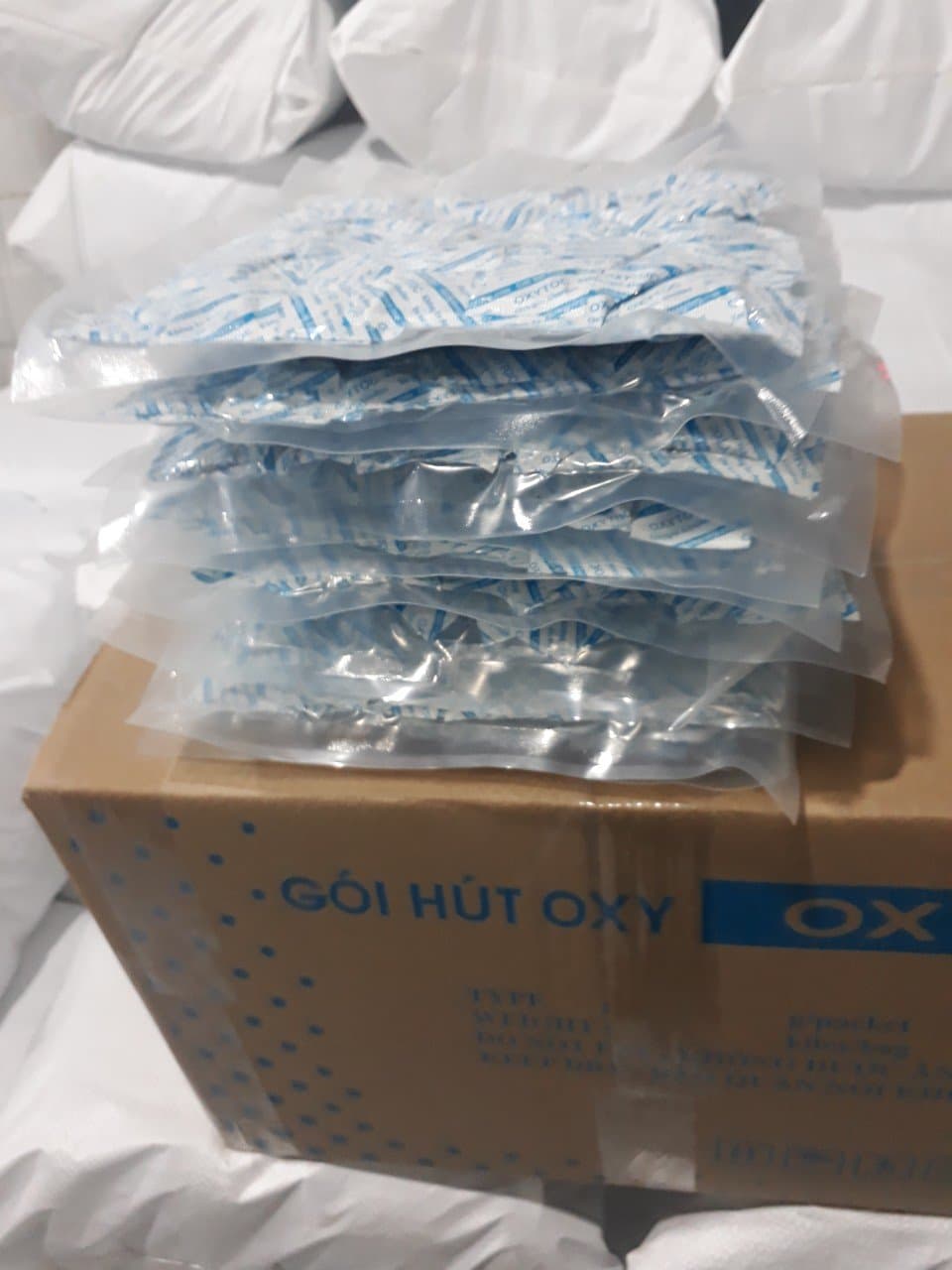 200 gói hút oxy loại 30cc dùng cho bánh kẹo, thực phẩm và ngũ cốc