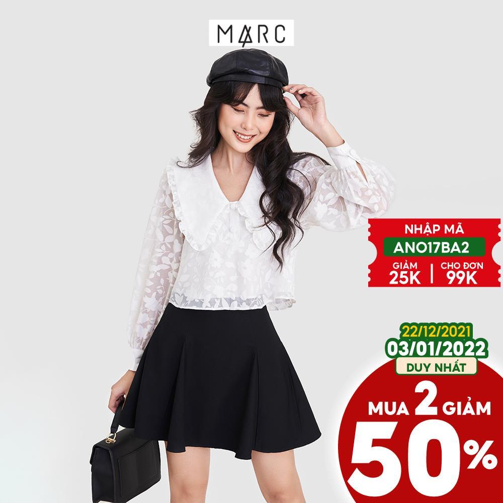 Váy nữ MARC FASHION mini xòe lưng liền CBHH112721