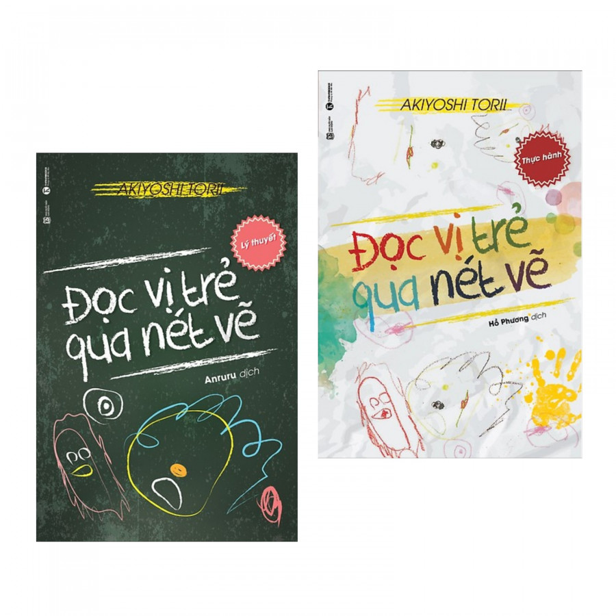 Combo Đọc Vị Trẻ Qua Nét Vẽ ( Lý Thuyết + Thực Hành ) - Tặng Bookmark Phương Đông Books