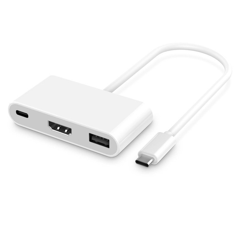 Cáp Type-C ra USB 3.0/VGA/Type-C - Hàng nhập khẩu