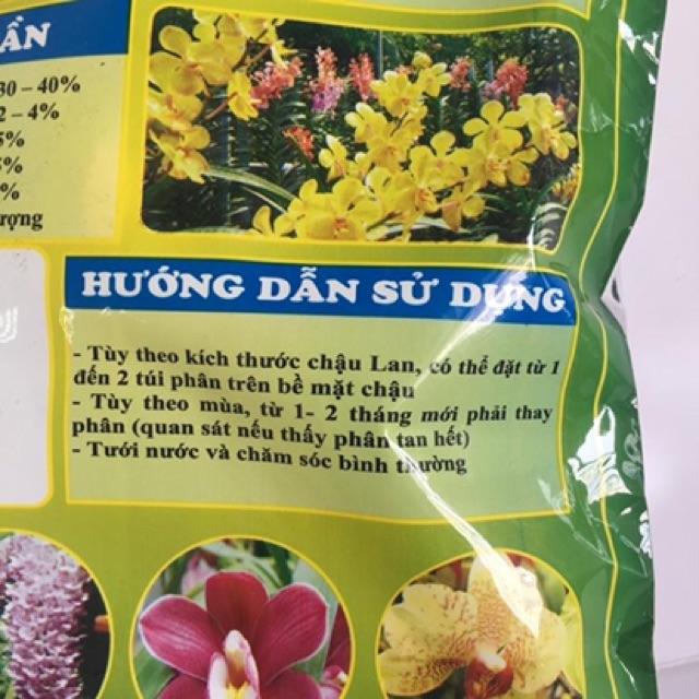 Phân bón chậm tan hữu cơ khoáng vi lượng RealStrong 5-5-5 dạng túi lưới