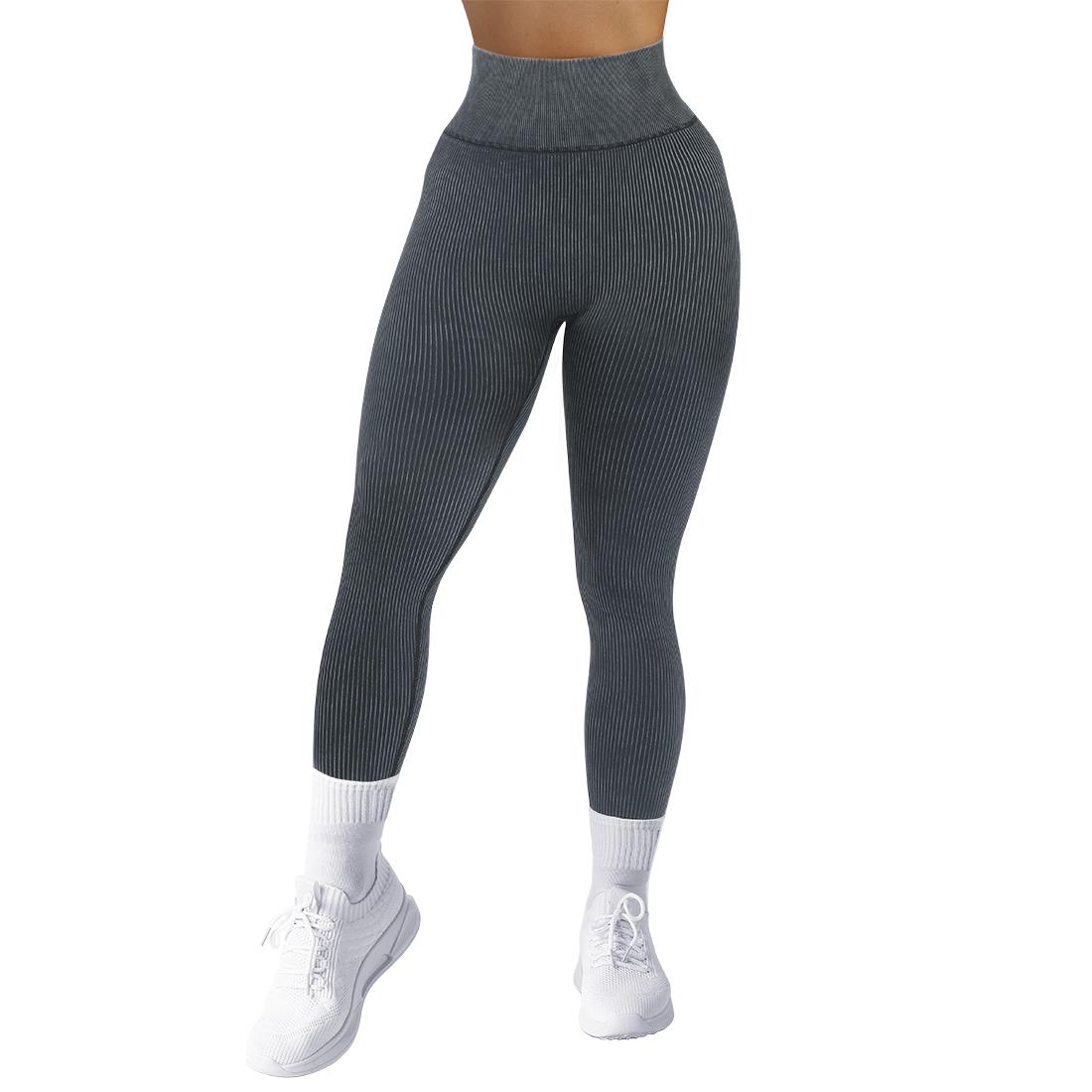Tập Gym Quần Legging Nữ Thun Gân Quần Tập Yoga Liền Mạch Quần Legging Thể Thao 2021 Tập Luyện Quần Leggin Đẩy Lên Đồ Thể Thao Tập Yoga Quần Legging Nữ