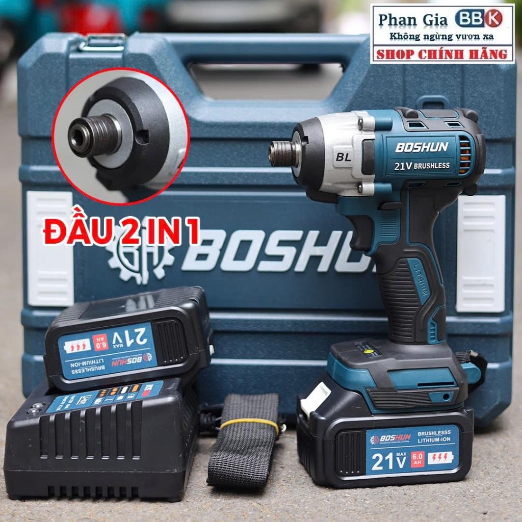 [chính hãƞg] Máy chuyên vít Boshun BS-CV380NCP , Không chổi than, Pin 10 cell, Sản phẩm bảo hành chính hãƞg