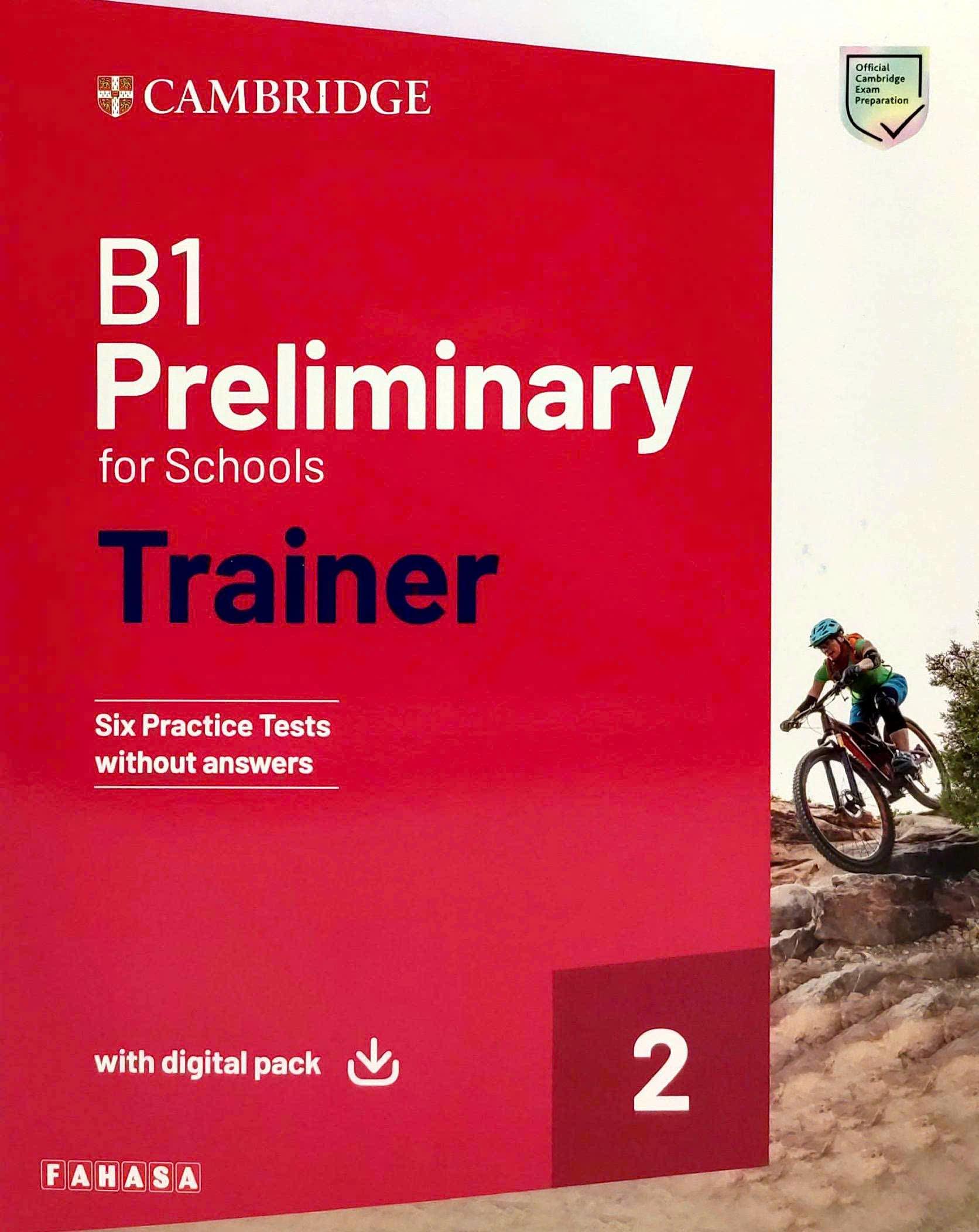 Sách ngoại văn: B1 Preliminary For Schools - Trainer 2 Without Anwers
