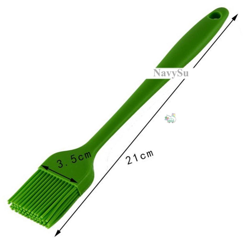 Chổi quét dầu Silicon đúc liền chống dính mặt bánh , cọ silicon cán đúc