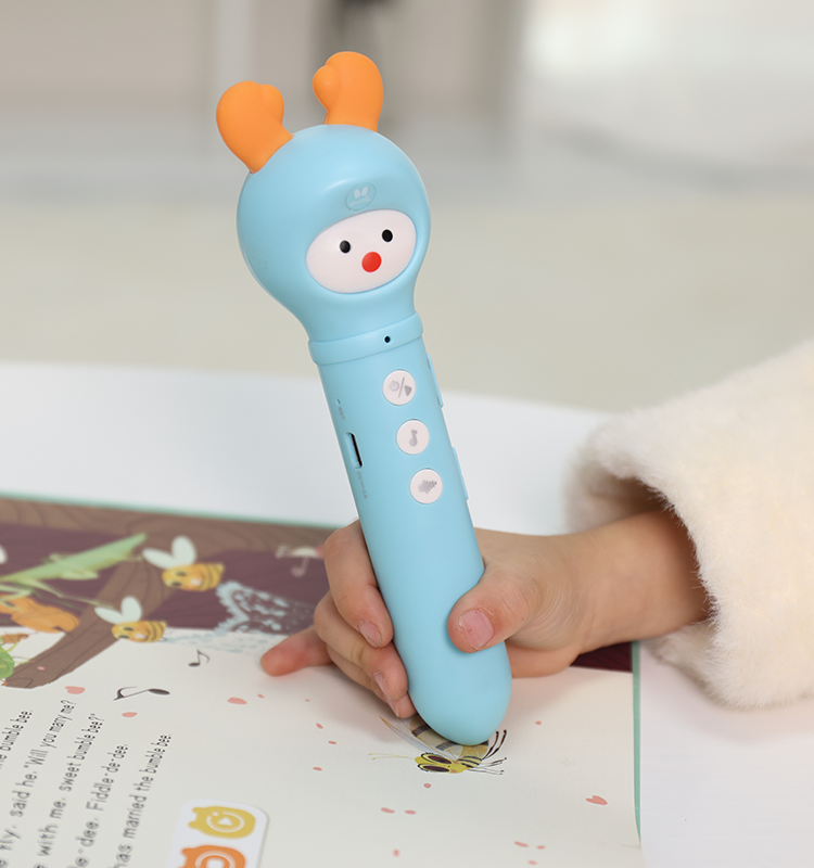 Bút biết nói thông minh Alilo D3C Early Educational Talking Pen - Đồ chơi giáo dục sớm hỗ trợ bé 2-6t học ngoại ngữ - Hàng chính hãng - An toàn chất lượng quốc tế