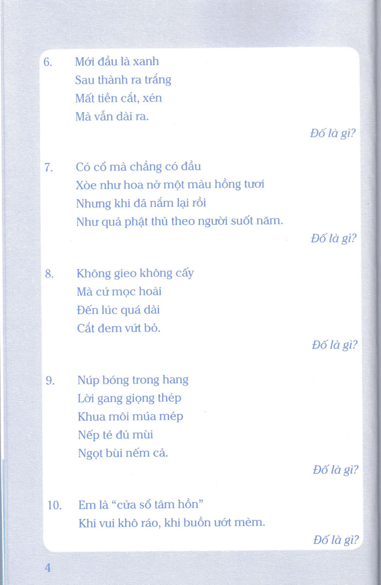 Câu Đố Luyện Trí Thông Minh