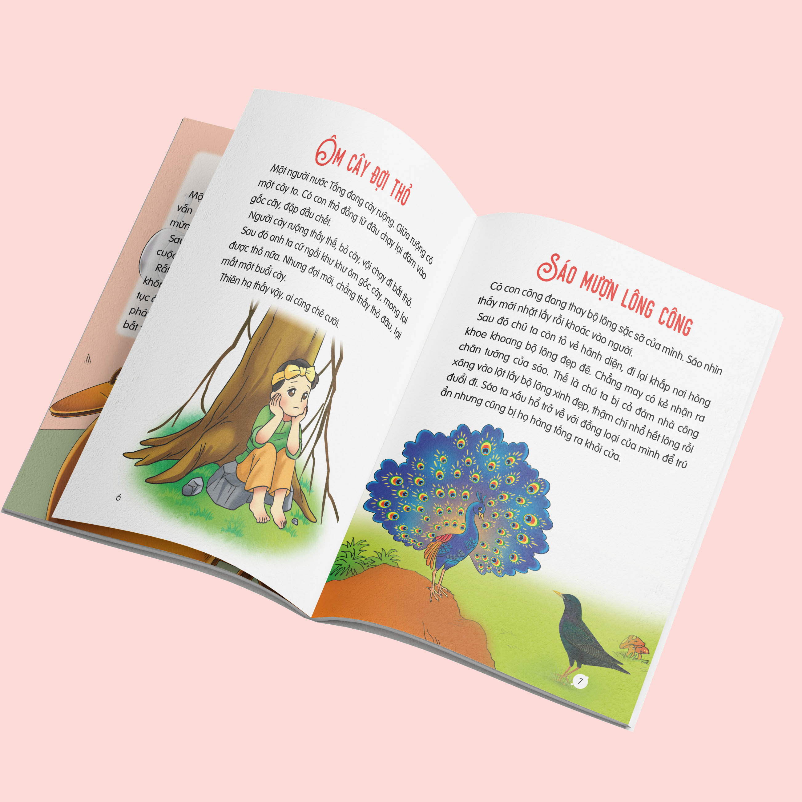 Hình ảnh Truyện Ngụ ngôn cho Trẻ tập đọc (Sáng dạ, Đọc nhanh) Bìa cứng