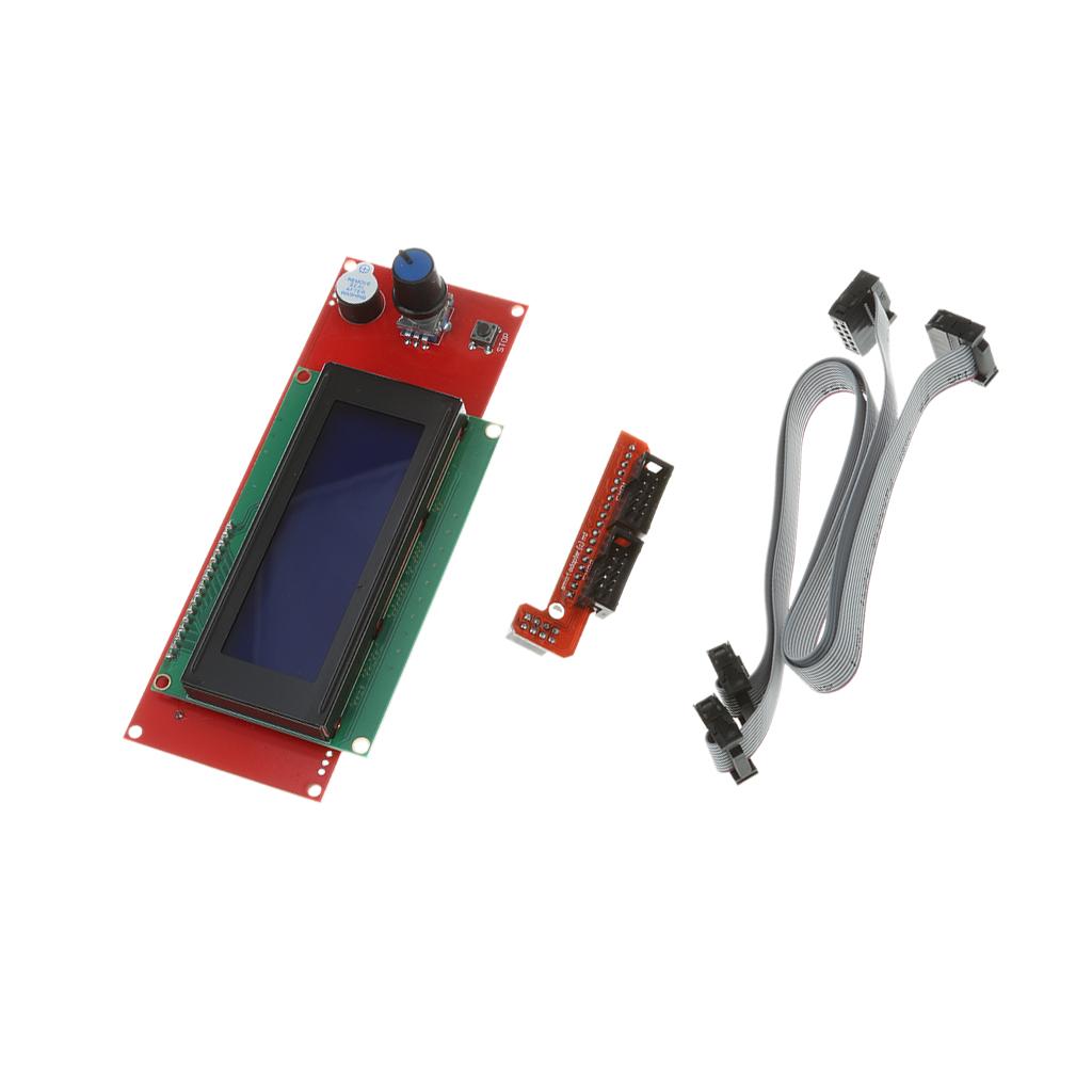 LCD Smart Controller Module, Smart LCD 2004 Display Controller for RAMPS 1.4 RepRap 3D Printer Electronic