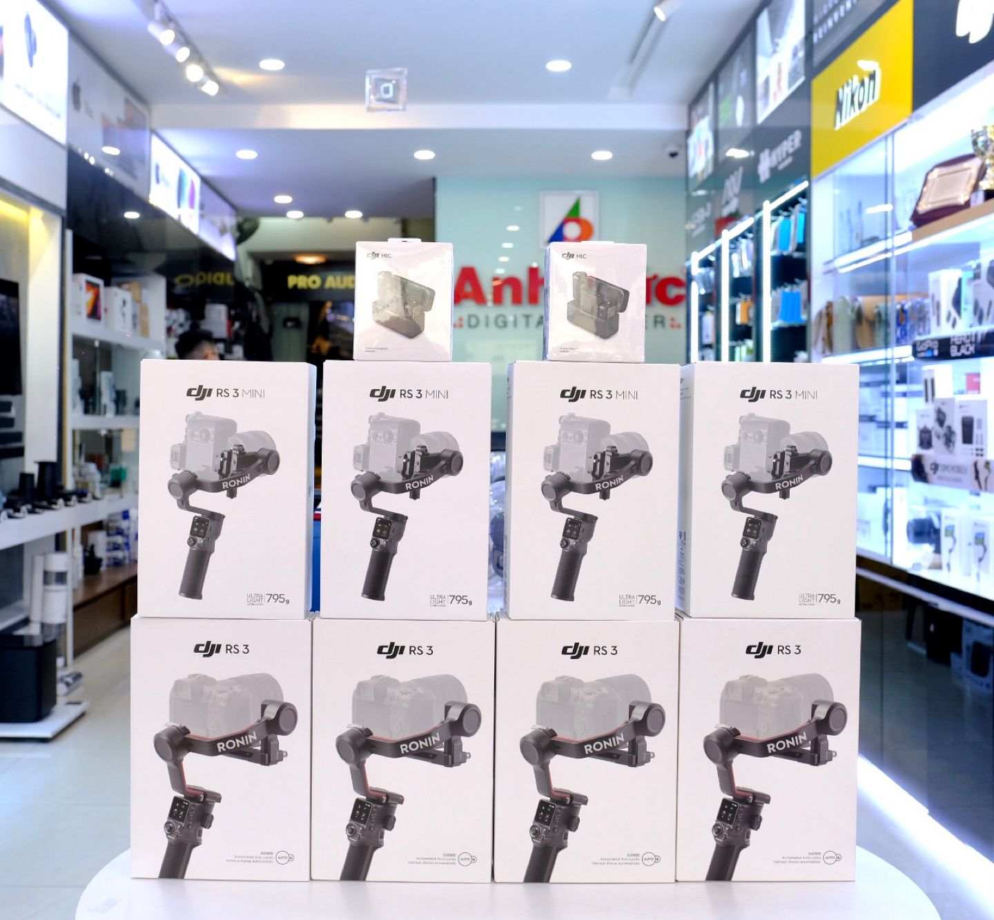 Tay cầm chống rung Gimbal DJI RS 3 Mini - Hàng chính hãng