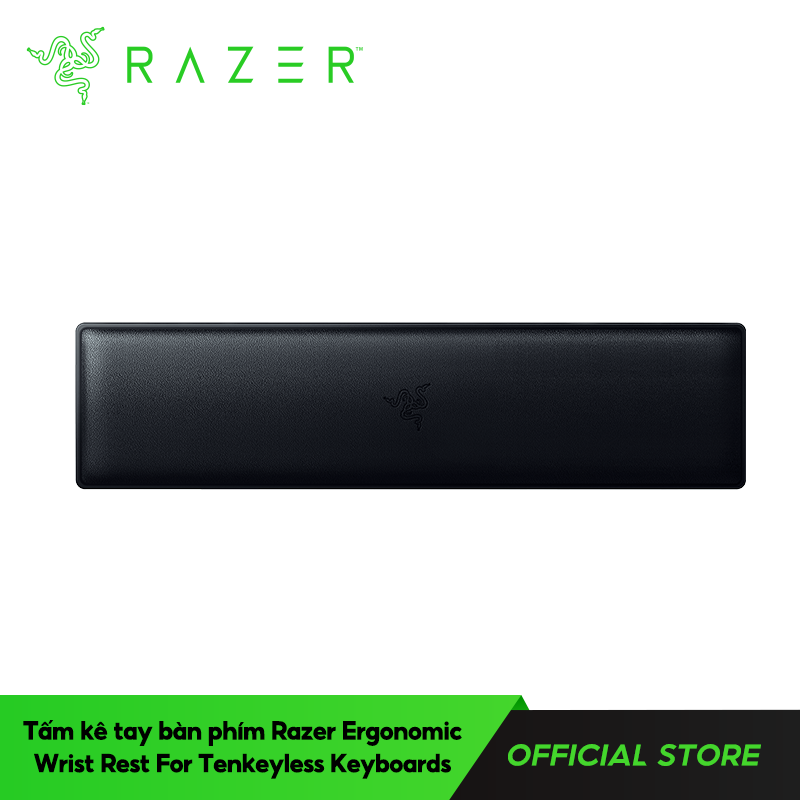 Tấm kê tay bàn phím Razer Ergonomic Wrist Rest For Tenkeyless Keyboards_RC21-01710100-R3M1- HÀNG CHÍNH HÃNG