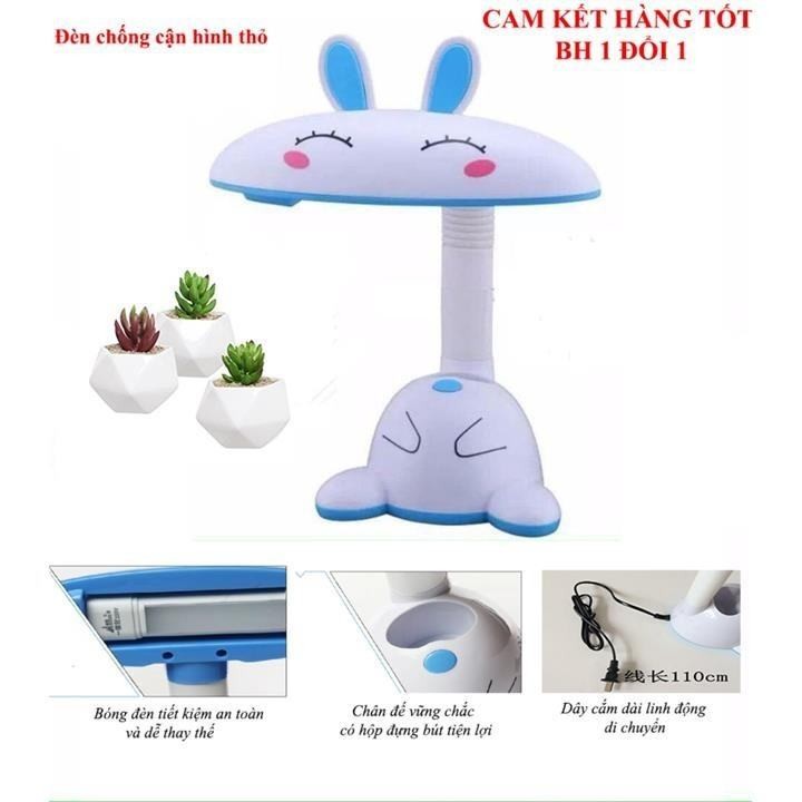 Đèn Chống Cận Tai Thỏ,Chống Chói Bảo Vệ Mắt Cho Trẻ