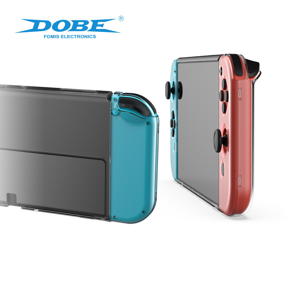 Bao Case Trong Suốt PC Crystal Dobe bảo vệ cho Nintendo Switch OLED - Hàng Nhập Khẩu