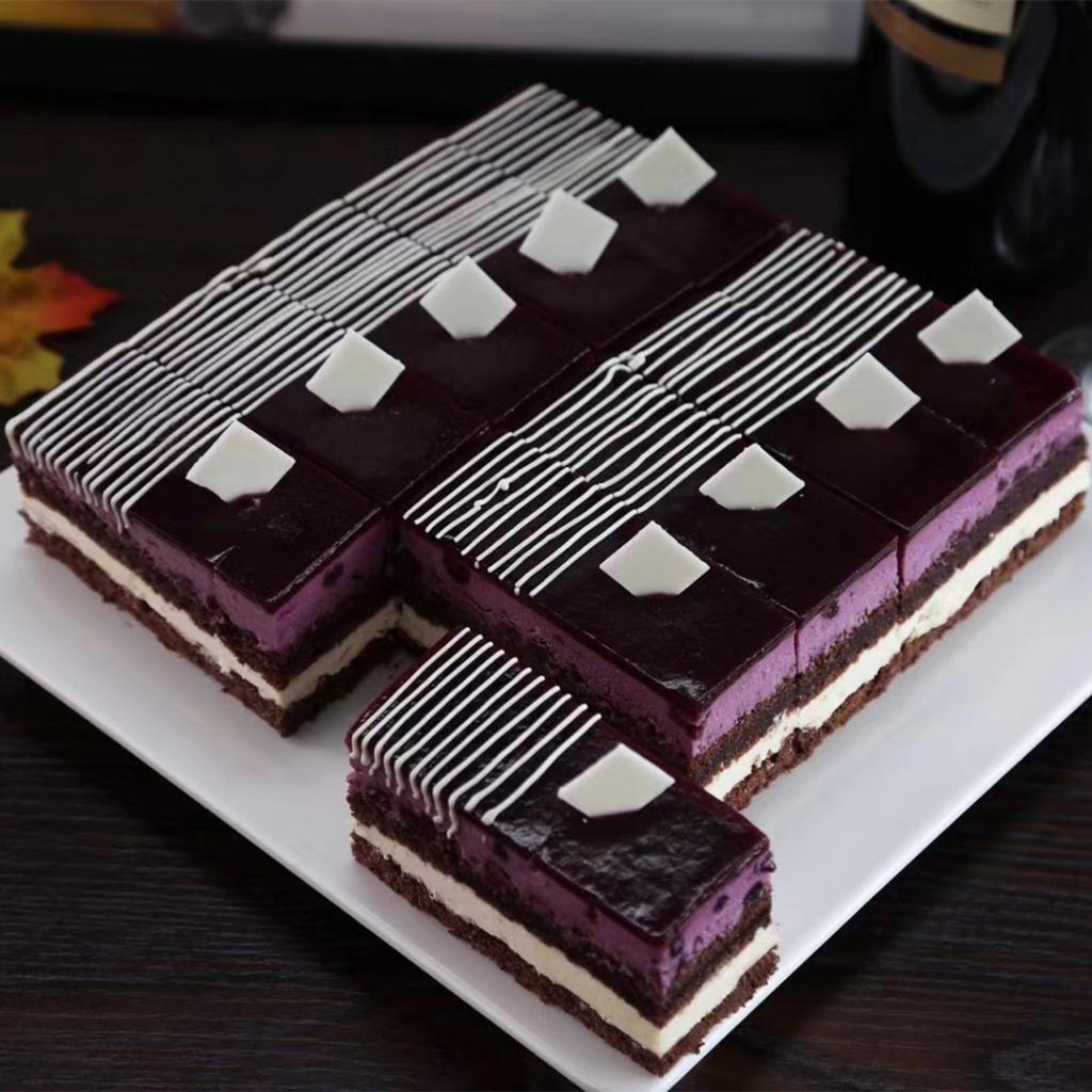 Khuôn RING Mousse Nhấn Cookies Cutter Dụng Cụ Làm Bánh Quy HÌNH CHỮ NHẬT - CBMOUS3P-V