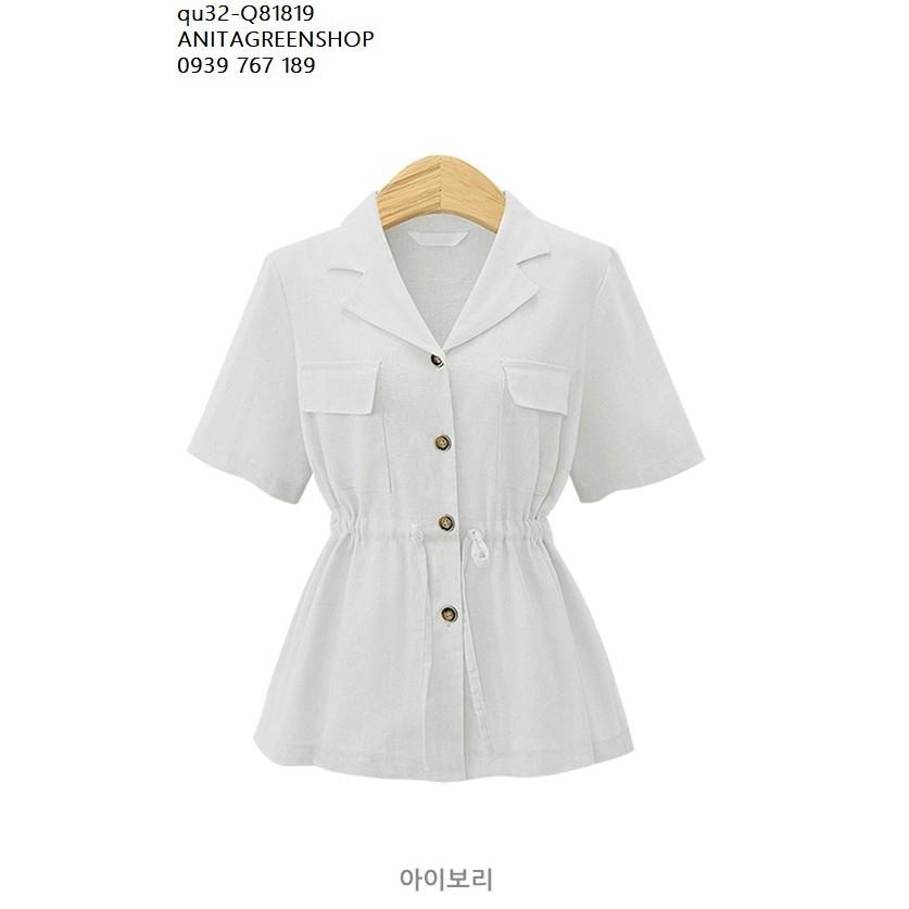 ÁO VEST THẮT DÂY EO Q81819