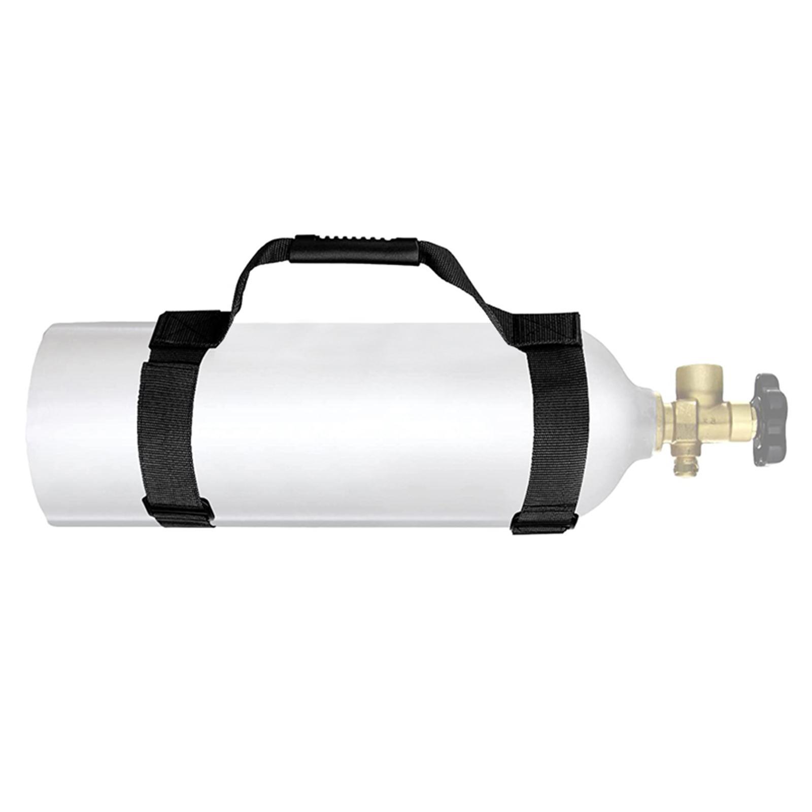 Tank Cylinder Carrier Black Standard Scuba Diving Cylinder Carry Strap