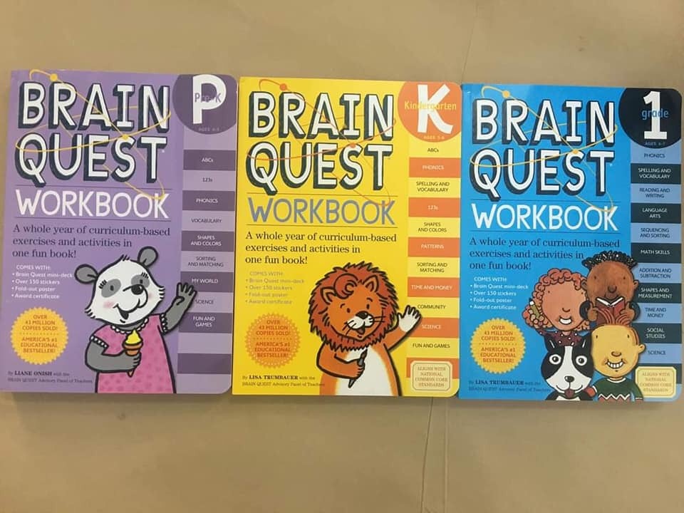 Brain quest work book bản tiếng anh -3Q