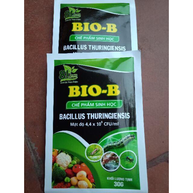 bộ 3 gói chế phẩm sinh học diệt côn trùng Bio-b gói 30g