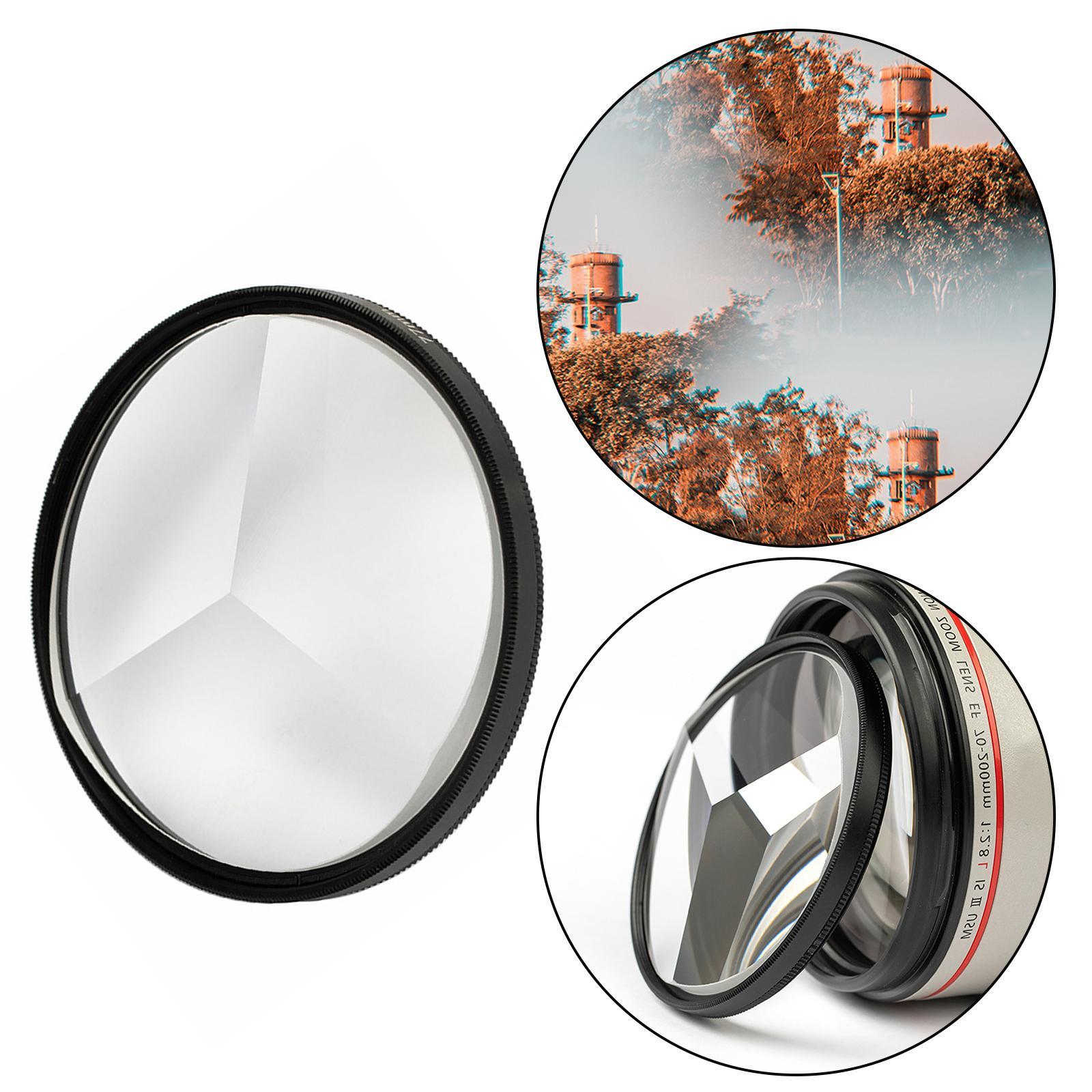 77mm Triple Camera Filter Fractal Filters Photography Tool Accessories