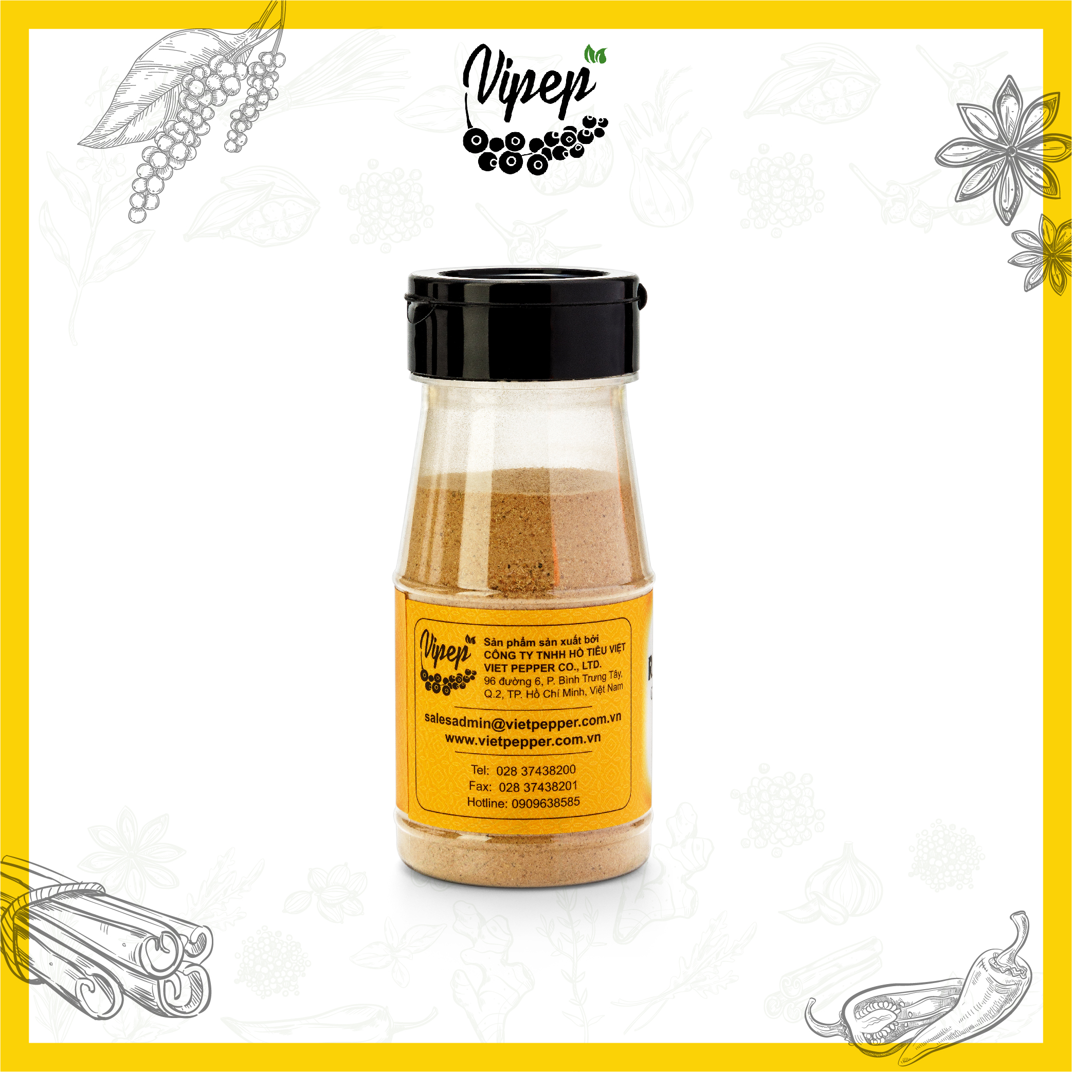 Riềng Bột Vipep 40gr