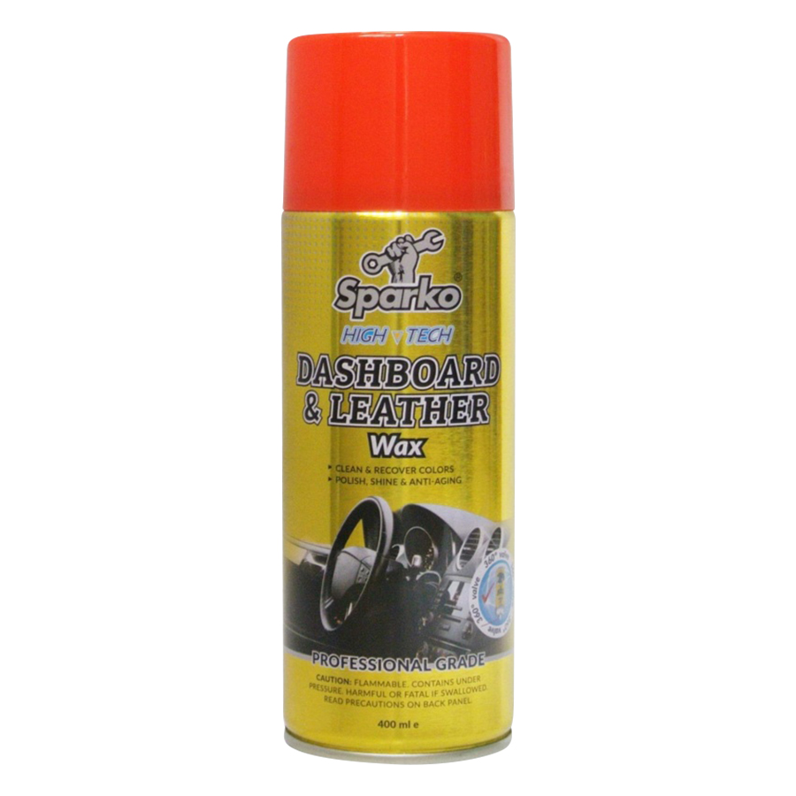 Bình Xịt Vệ Sinh Nội Thất Sparko Dashboard & Leather (400ml)