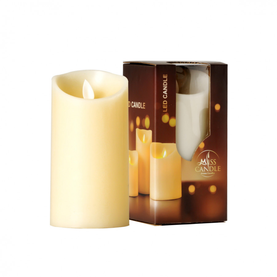 Nến điện tử vỏ sáp Pillar Led