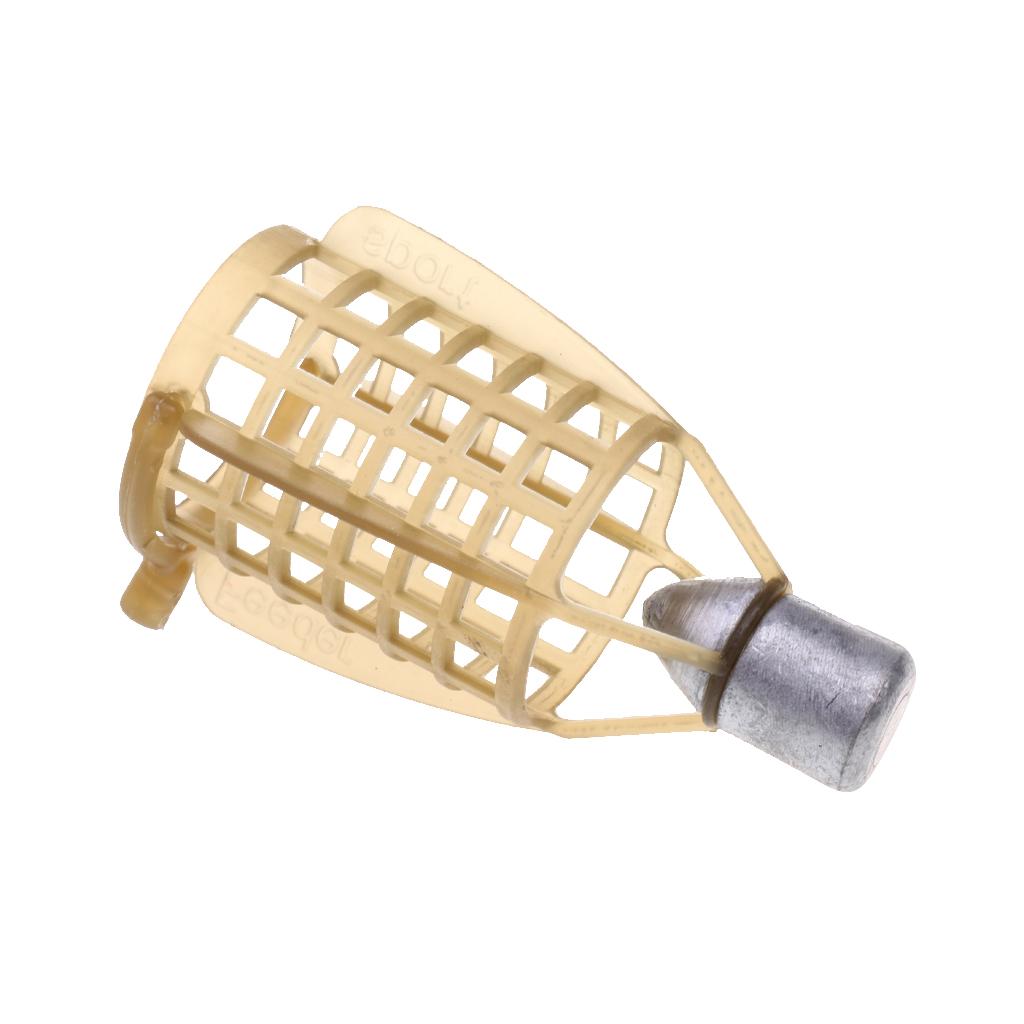 Fishing Feeder Fishing Trap Basket Lures Feeder Fish Bait Cage Fishing Tools Accessory 40g 60g 80g