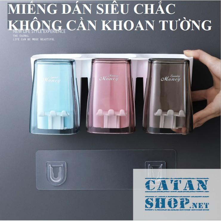 Kệ Nhà Tắm thông minh Cao Cấp treo bàn chải , hộp đựng bàn chải, kem đánh răng GD339-HDRTrong