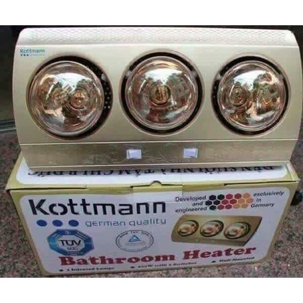 ĐÈN SƯỞI NHÀ TẮM 2 BÓNG-3 BÓNG