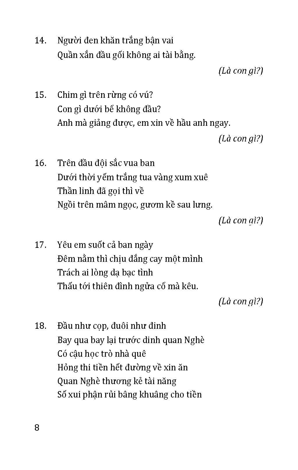 Câu Đố Thông Minh Dí Dỏm