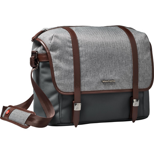 TÚI MÁY ẢNH MANFROTTO LIFESTYLE WINDSOR MESSENGER S | Hàng Chính Hãng