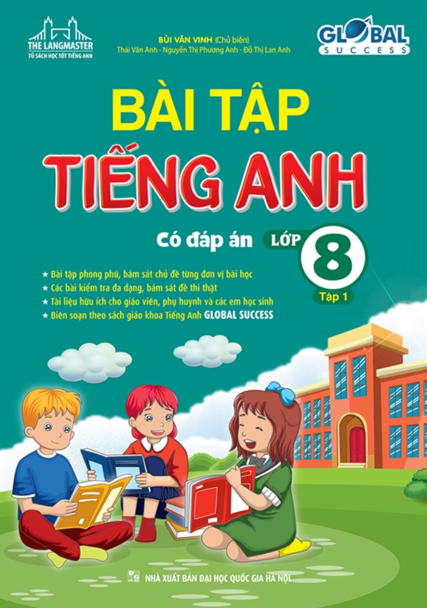 The Langmaster - Bài Tập Tiếng Anh Lớp 8 - Tập 1 - Global Success_MT