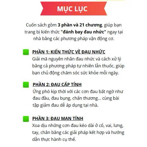 Sách - Đánh Bay Đau Nhức ( Chính hãng Nowlife)