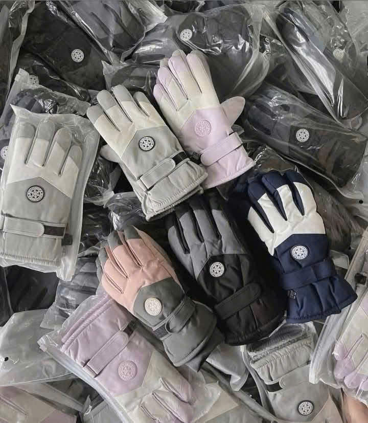 Găng Tay Đi Xe Máy Lót Lông Giữ Ấm Mùa Đông – Chống Nước, Chống Gió, Chống Trượt Cho Nam Nữ - Hàng Chính Hãng MINIIN