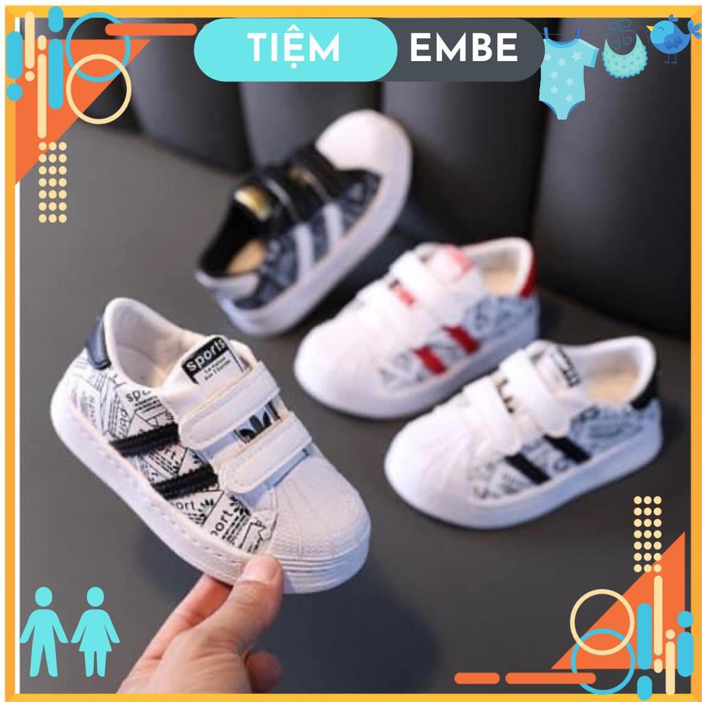 Giày trẻ em thể thao bé trai Sport quai dán, Giay tre em be trai đi chơi đi học cho bé 2 đến 5 tuổi
