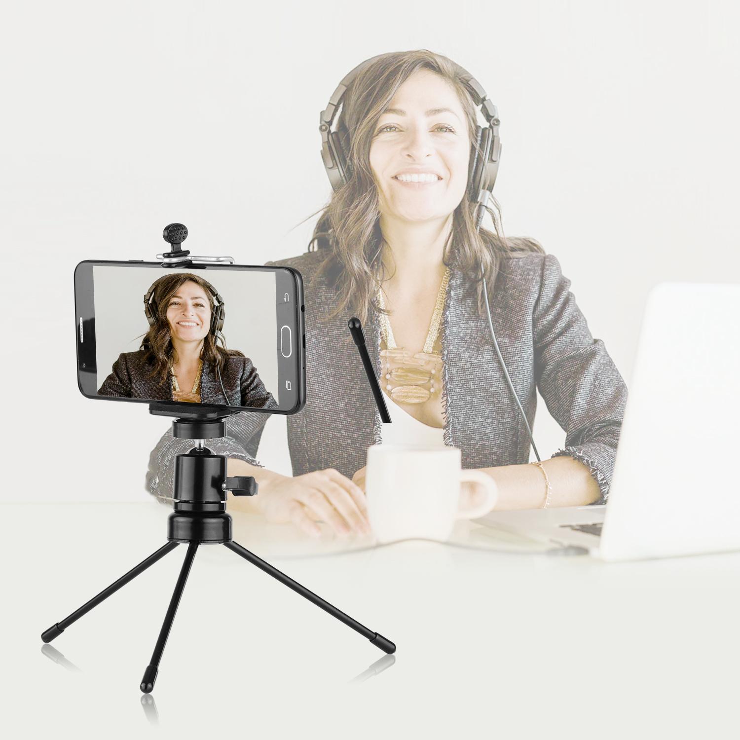 Bộ chân máy có thể xoay 360 độ Khe hình chữ U với vít 1/4 đa năng