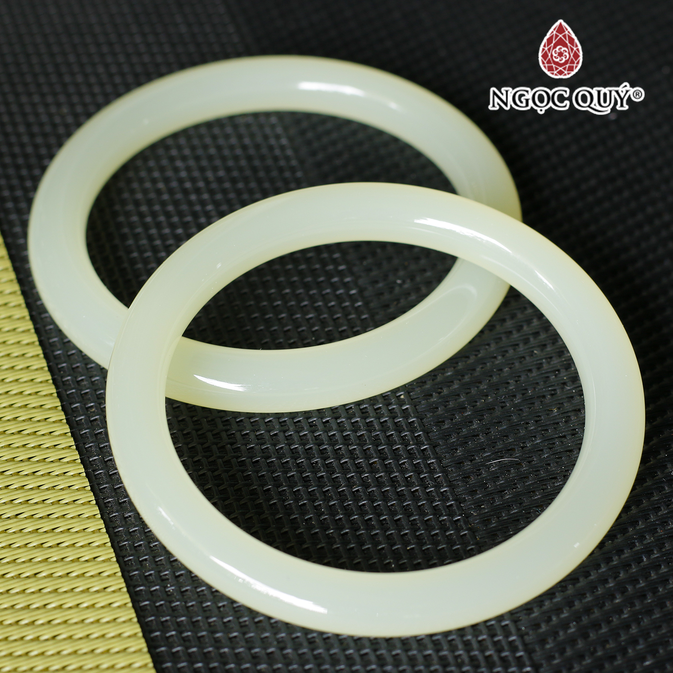 Vòng ngọc canxit A màu vàng chanh nhạt - Ngọc Quý Gemstones