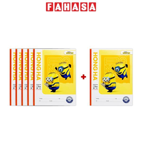 [MUA 5 TẶNG 1] Tập Học Sinh Class Super DC - 4 Ô Ly - 96 Trang 120gsm - Hồng Hà 0413 - Mẫu 3