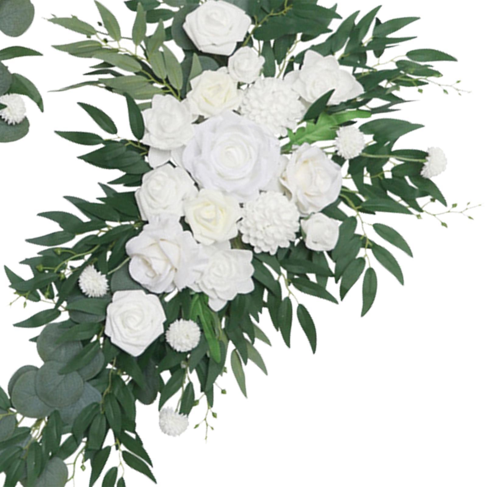 Wedding Arch Wreath Artificial Flower Swag for Ceremony Wedding Arch Decor