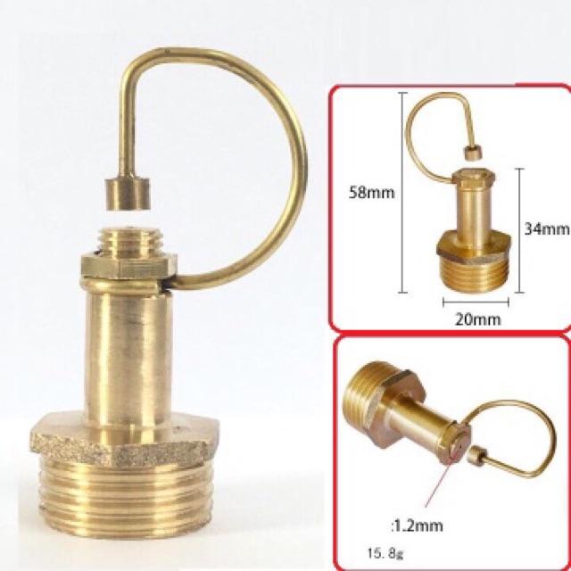 BÉC PHUN SƯƠNG LỖ DÙNG LẮP HỆ THỐNG TƯỚI CÂY TỰ ĐỘNG CHẤT LIỆU ĐỒNG THAU 1 cái