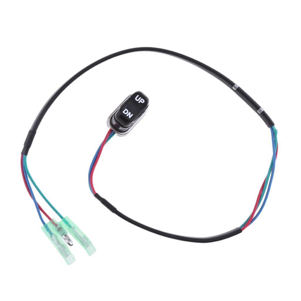 4pcs Trim  for  Outboard Remote Controller 703-82563-01-00