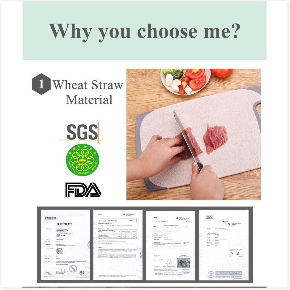 Thớt lúa mạch Chopping Block 21x35cm