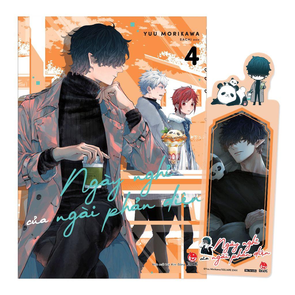 Truyện tranh Ngày nghỉ của ngài phản diện - Lẻ tập 1 2 3 4 5 - Tặng kèm PVC Bookmark - NXB Kim Đồng