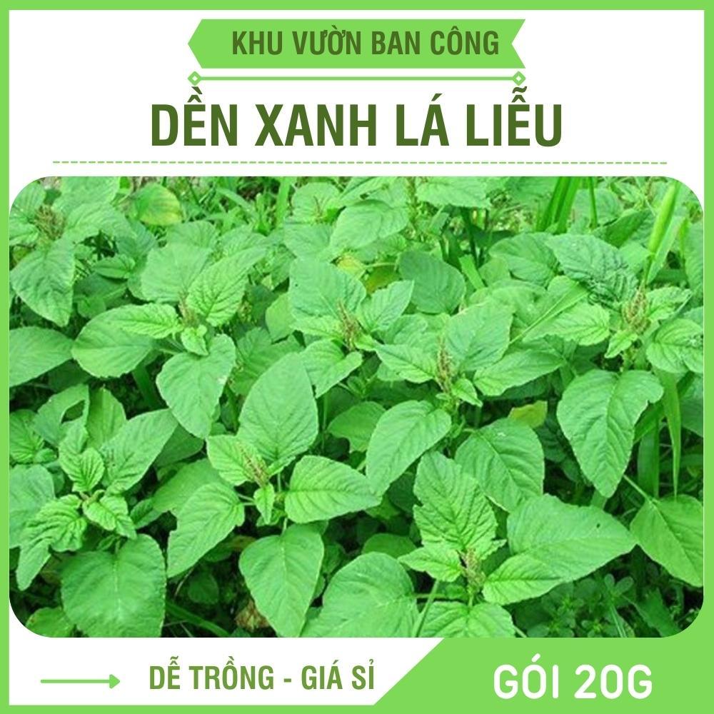 Hạt Giống Rau Dền Xanh Lá Liễu Gói 20G 5000 Hạt - Khu Vườn Ban Công